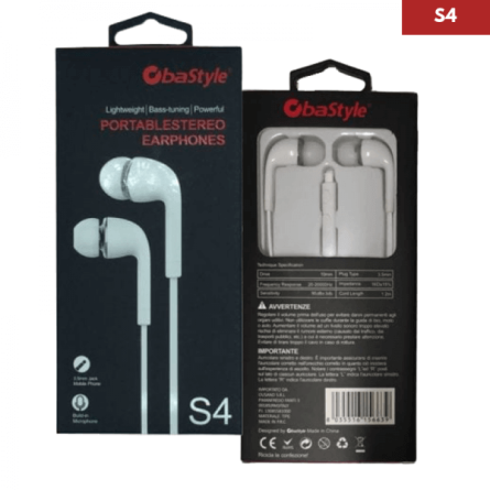 P-S4 Žičane Slušalice s 3.5mm AUX konektorom 42768