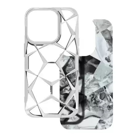 2u1 TWINKI Premium Maskica za iPhone 16 - Srebrna 247014