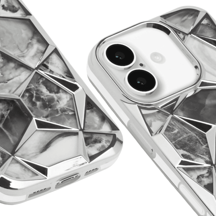 2u1 TWINKI Premium Maskica za iPhone 16 - Srebrna 246600