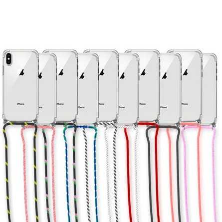Silikonska Prozirna Anti-Shock Maskica s Vezicom za iPhone 11 Pro Max 123323