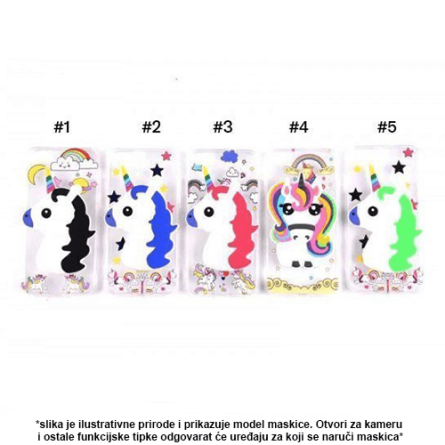 Silikonska Maskica Šareni Jednorozi P10 Lite - Više motiva 44430