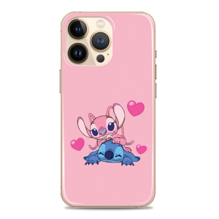 Silikonska Maskica za mobitel - "Stich i Angel" - valentinovo55 224850