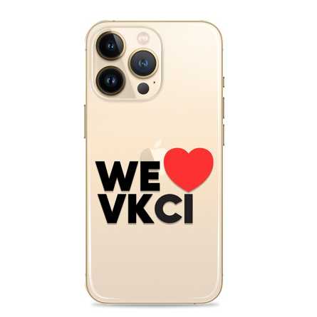 Silikonska Maskica za mobitel - "We Love VKCI" - L01 255083