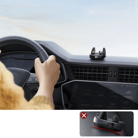 Joyroom rotacijski držač za mobitel – crni 249335