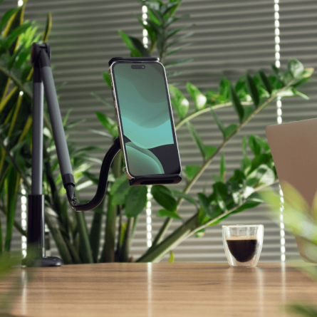 Wozinsky fleksibilan držač za mobitel i tablet - Crni 251487