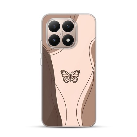 Silikonska Maskica za Xiaomi 15T - Butterfly Line 258139