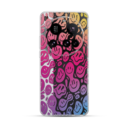 Silikonska Maskica za Xiaomi 15 Ultra - Colorful Smiley 263042