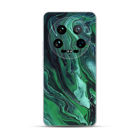 Silikonska Maskica za Xiaomi 14 Ultra - Liquid Green 262982