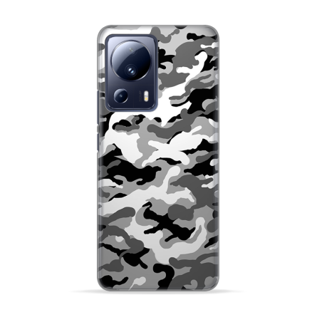 Silikonska Maskica za Xiaomi 13 Lite - Camouflage - siva 237189