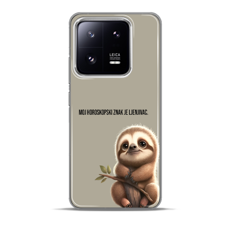 Silikonska Maskica za Xiaomi 13 Pro - Moj Horoskop Je Ljenjivac 227381