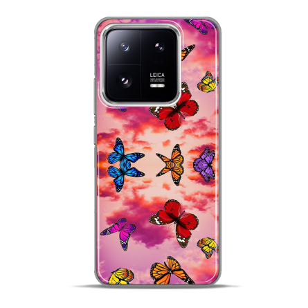 Silikonska Maskica za Xiaomi 13 Pro - Butterfly Sky 227522