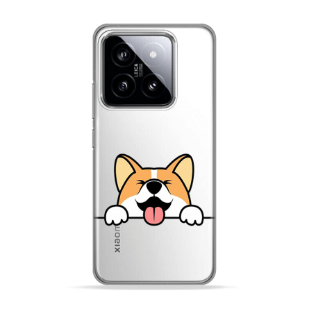 Silikonska Maskica za Xiaomi 14 Pro - Shiba Inu 246770