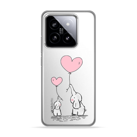 Silikonska Maskica za Xiaomi 14 Pro - Elephant Heart 230905
