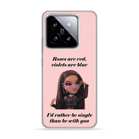 Silikonska Maskica za Xiaomi 14 Pro - Confident Girl 246766