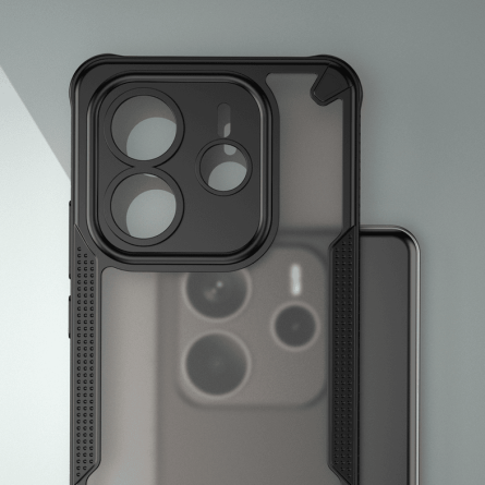 Defender Matt maskica za Redmi Note 14 (5G) - Crna 250147