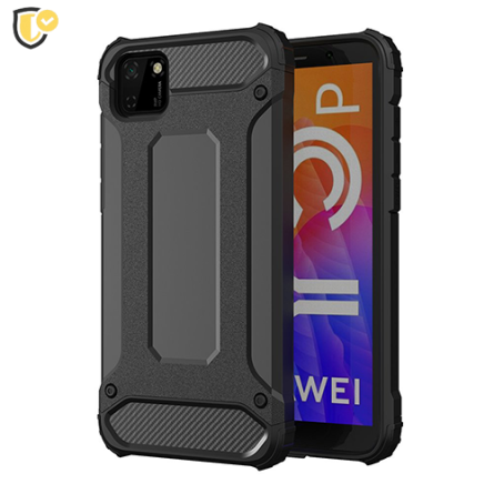 Defender II Silikonska Anti Shock Maskica za Huawei Y5p - Crna 108655