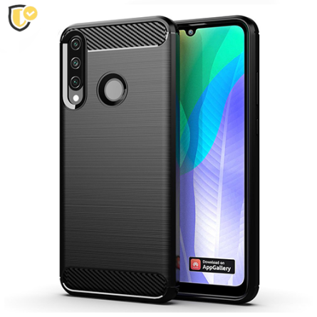 Silikonska Carbon Maskica za Huawei Y6p 108609