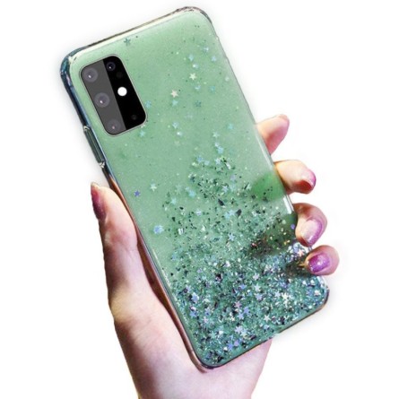 Glitter - Prozirna šljokičasta - Silikonska Maskica za Galaxy A72 / A72 (5G) - Više boja 136292
