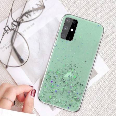 Glitter - Prozirna šljokičasta - Silikonska Maskica za Galaxy A72 / A72 (5G) - Više boja 136293
