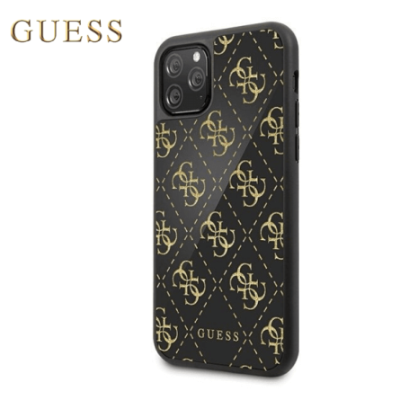 Glitter GUESS maskica za iPhone 11 Pro – Crna 44164