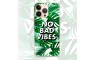 Silikonska Maskica - "No bad vibes" tropsko lišće - MC22 206367