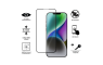 Zaštitno Staklo za ekran za iPhone 13 (3D) - (Prozirno sa crnim rubovima) 250809