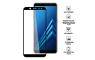 Zaštitno Staklo za ekran za Samsung Galaxy A6 Plus (2018) (3D) - (Prozirno sa crnim rubovima) 34032