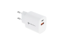Forcell Adapter - USB A i USB C - 3A - 30W - Power Delivery i Quick Charge 4.0 221255