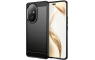 Silikonska Carbon Maskica za Honor 200 - Crna 237054