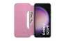 Dual pocket preklopna maskica za Samsung Galaxy S23 FE - Roza 265458