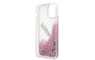GUESS Glitter Vintage maskica za iPhone 12 – Roza 135682