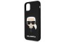 Karl Lagerfeld Silicone Karl's head Maskica za iPhone 11 Pro – Crna 135920