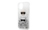 Karl Lagerfeld Glitter Karl&Choupette maskica za iPhone 11 Pro Max – Srebrna 108520