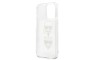 Karl Lagerfeld Glitter Karl&Choupette maskica za iPhone 13 Pro – Srebrna 150540
