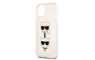 Karl Lagerfeld Glitter Karl&Choupette maskica za iPhone 13 Mini – Zlatna 190544