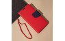 Fancy Wallet Maskica za Galaxy A05s - Crveno-plava 245463