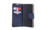 Fancy Wallet Maskica za Samsung Galaxy S22 Plus - Crveno-plava 259577