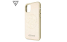 GUESS Saffiano Circle maskica za iPhone 11 Pro Max – Zlatna 108289