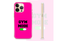 Silikonska maskica za mobitel - Gym Mode - pink - Gym - 32 242975
