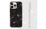 Silikonska maskica za mobitel - Halloween Pink Bats - Halloween-4 238694