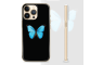 Silikonska maskica za mobitel - Plavi Leptir - HR37 237848