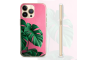Silikonska Maskica za mobitel - "Pink monstera" - HR84 237799