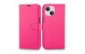 Preklopna maskica za iPhone 14 - Tamno roza 223316