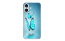 Silikonska Maskica za iPhone 16 Plus - Blue Butterfly 243303
