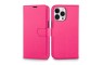 Preklopna maskica za iPhone 13 Pro - Tamno roza 221826