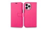 Preklopna maskica za iPhone 12 Pro - Tamno roza 221842