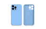 Mekana Silikonska Maskica za iPhone 14 Pro Max - Svijetlo plava 237490