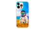 Silikonska Maskica za mobitel - Astronaut u polju - MC02 246171