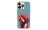 Silikonska maskica - Flower Hair - plava - S280 234905