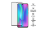Zaštitno Staklo za ekran za Huawei P30 Lite (3D) - (Prozirno sa crnim rubovima) 34073